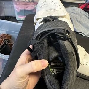 Reebok Woman’s White and Black Athletic Shoes